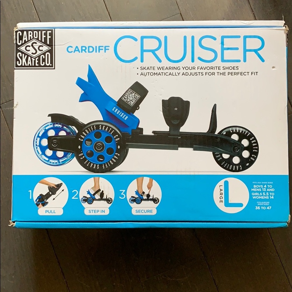 Cardiff Cruiser adjustable inline 4 wheel skates